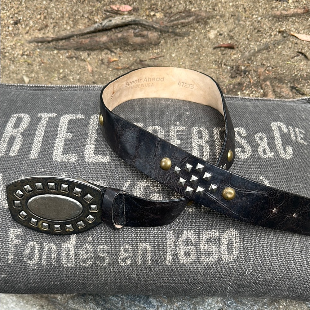 Streets Ahead Leather Belt